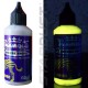 Zestaw fluorescencyjnych farb niewidocznych UV 4 kolory