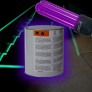 Farba fluorescencyjna ultrafiolet PODŁOGI ŚCIANY EPOXY