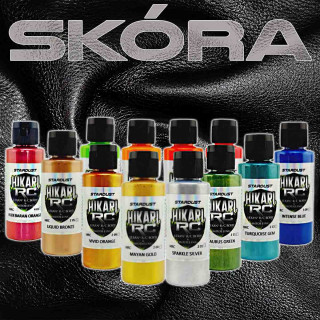 Farby aerografowe do skóry 60ml elastyczne i trwałe farby akrylowe